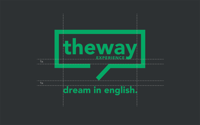Ejemplo de especificaciones del logotipo de The Way