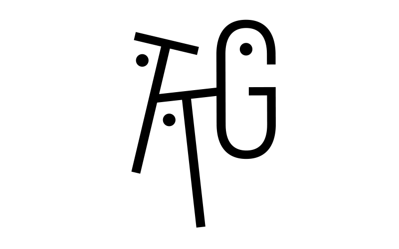 Logotipo inspirado en el diseño Gestalt