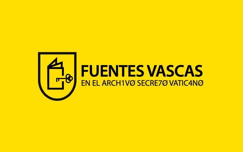 Identidad corporativa para el proyecto de investigación del CSIC Fuentes Vascas en el Archivo Secreto Vaticano