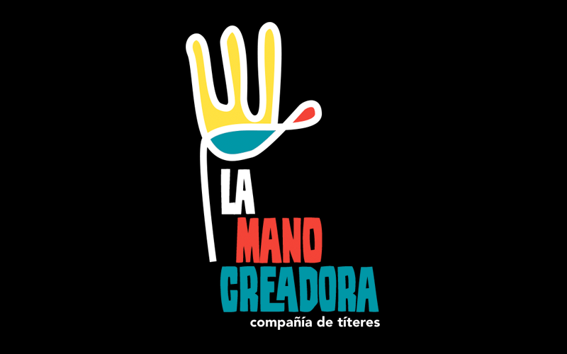 Identidad visual para la compañía de títeres La Mano Creadora