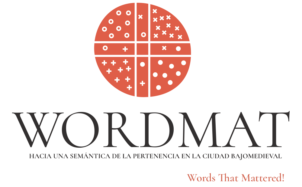 Diseño gráfico de logotipo para proyecto de investigación medieval financiado por la Universidad Complutense de Madrid